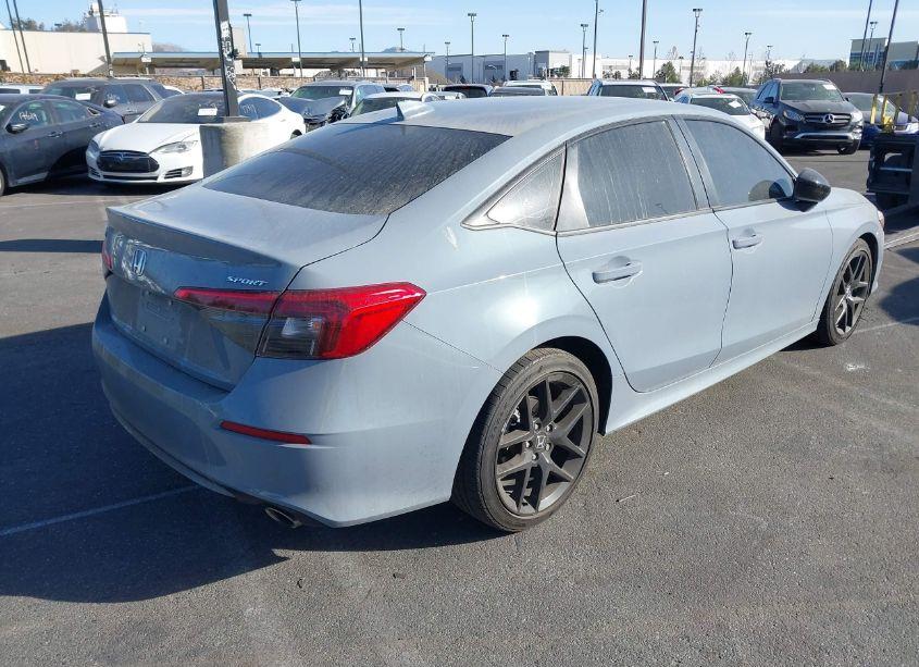 Photo 4 of 2022 Honda Civic SPORT (VIN 2HGFE2F52NH566725)