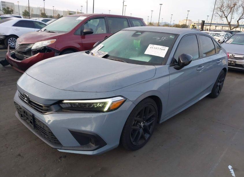 Photo 6 of 2022 Honda Civic SPORT (VIN 2HGFE2F52NH566725)