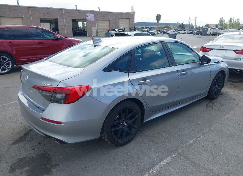 Photo 4 of 2022 Honda Civic SPORT (VIN 2HGFE2F52NH568104)