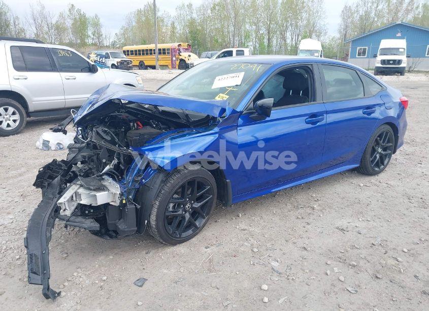 Photo 2 of 2022 Honda Civic SPORT (VIN 2HGFE2F52NH584884)