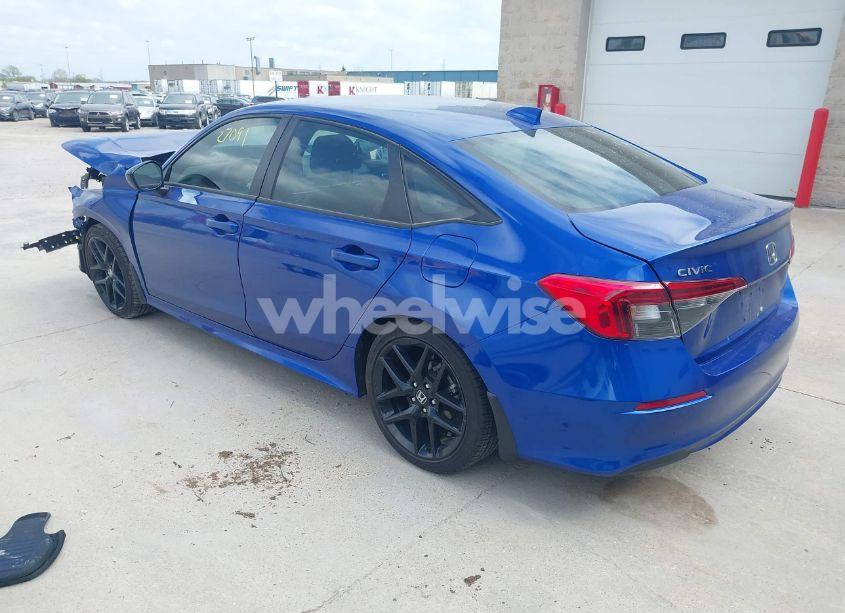 Photo 3 of 2022 Honda Civic SPORT (VIN 2HGFE2F52NH584884)