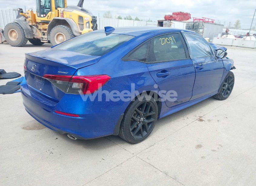 Photo 4 of 2022 Honda Civic SPORT (VIN 2HGFE2F52NH584884)