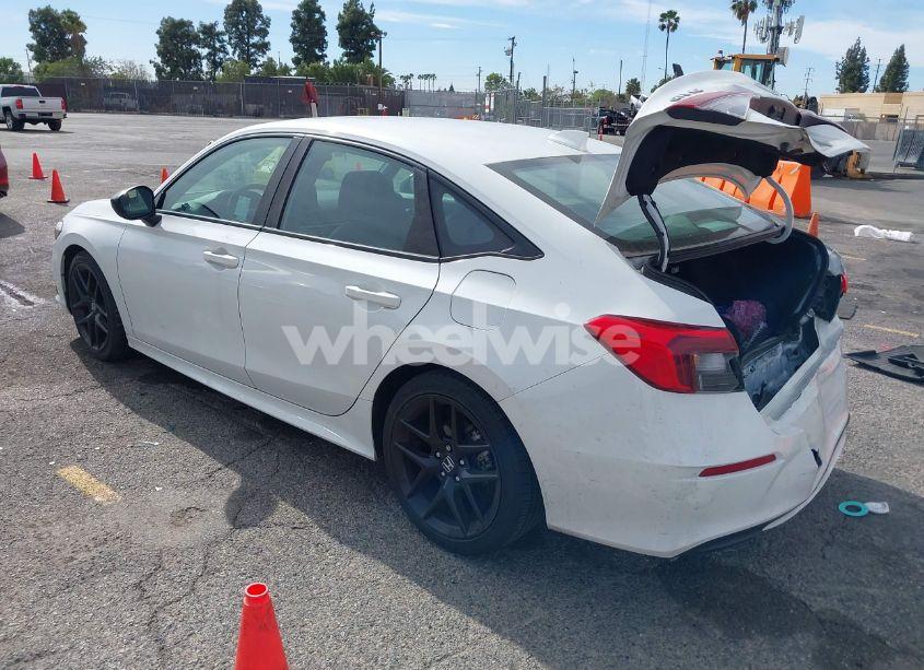Photo 3 of 2022 Honda Civic SPORT (VIN 2HGFE2F52NH595058)