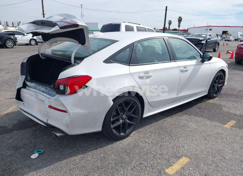 Photo 4 of 2022 Honda Civic SPORT (VIN 2HGFE2F52NH595058)