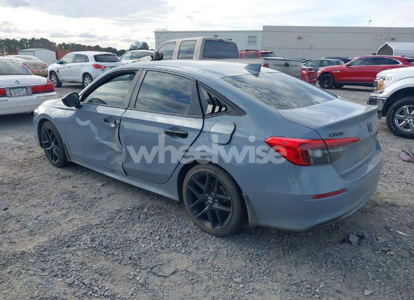 Photo 3 of 2022 Honda Civic SPORT (VIN 2HGFE2F52NH603756)