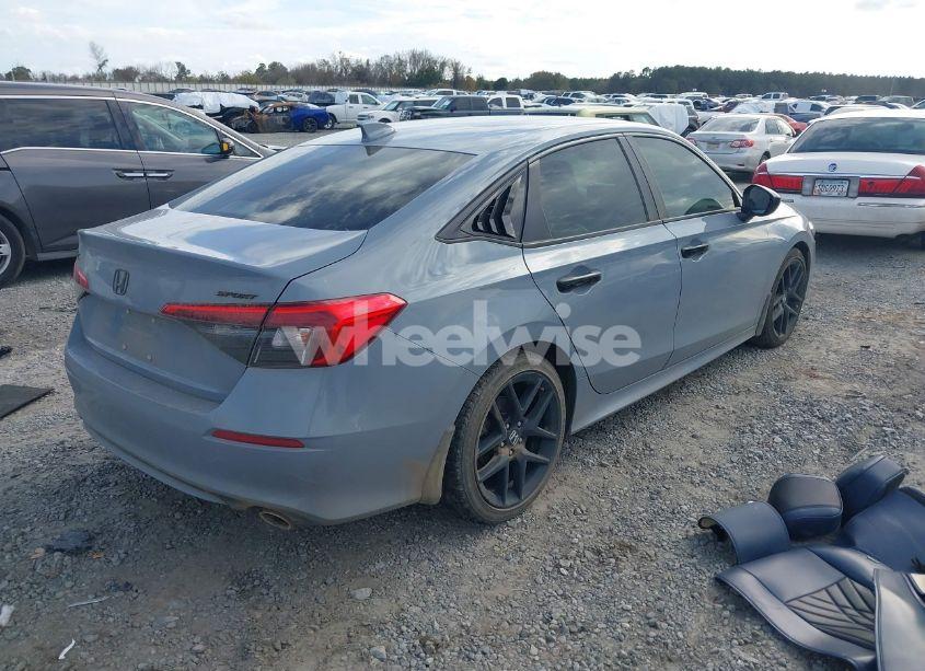 Photo 4 of 2022 Honda Civic SPORT (VIN 2HGFE2F52NH603756)