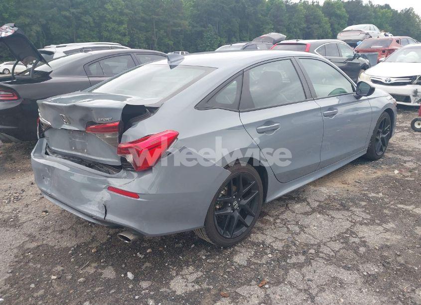 Photo 4 of 2022 Honda Civic SPORT (VIN 2HGFE2F52NH606382)