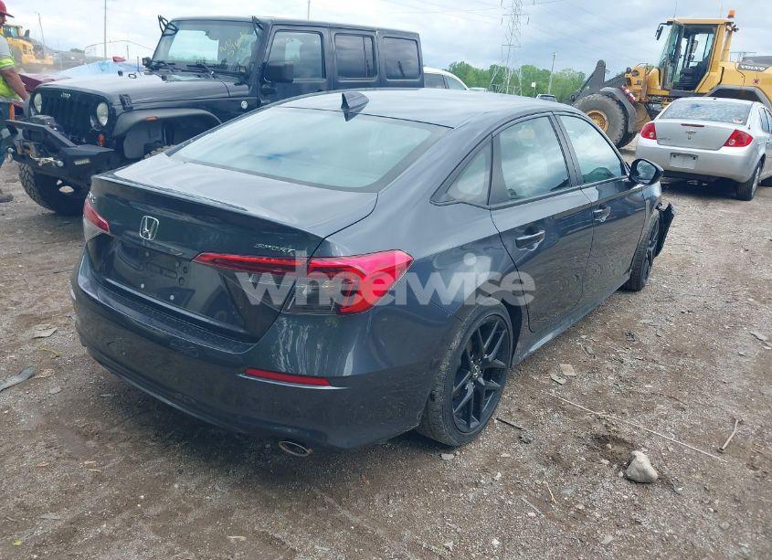 Photo 4 of 2022 Honda Civic SPORT (VIN 2HGFE2F52NH610898)