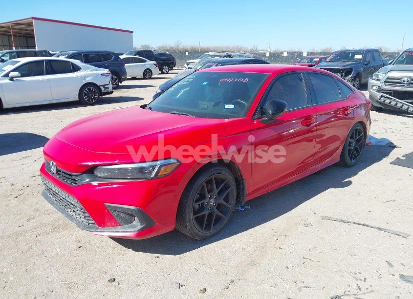 Photo 2 of 2023 Honda Civic SPORT (VIN 2HGFE2F52PH529306)