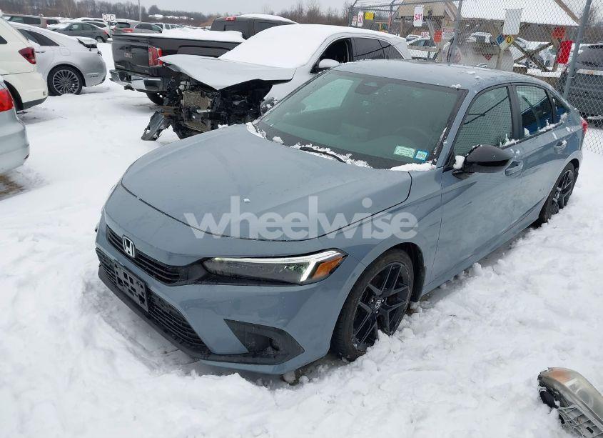 Photo 2 of 2023 Honda Civic SPORT (VIN 2HGFE2F52PH534764)