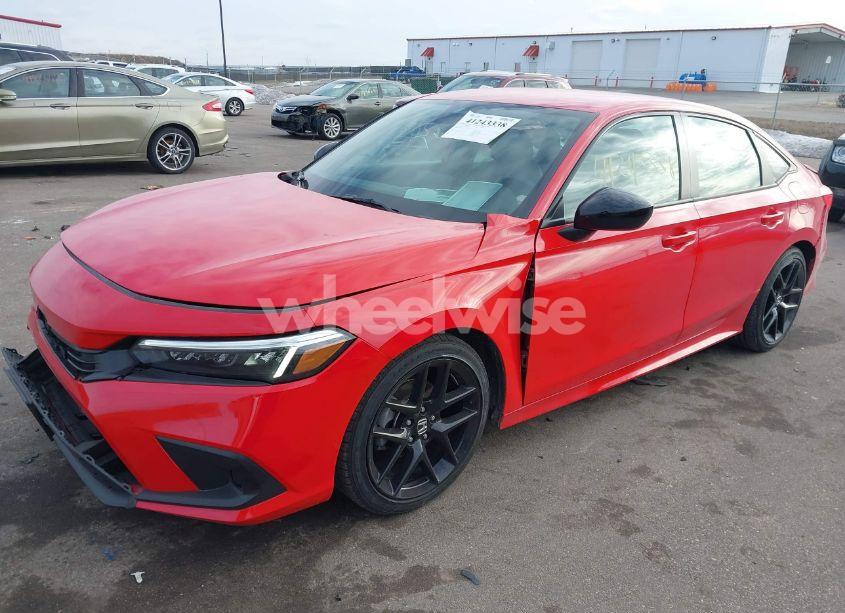 Photo 2 of 2023 Honda Civic SPORT (VIN 2HGFE2F52PH571992)