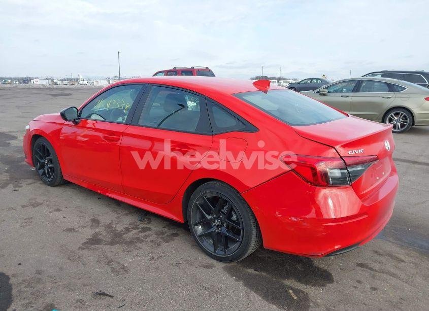 Photo 3 of 2023 Honda Civic SPORT (VIN 2HGFE2F52PH571992)