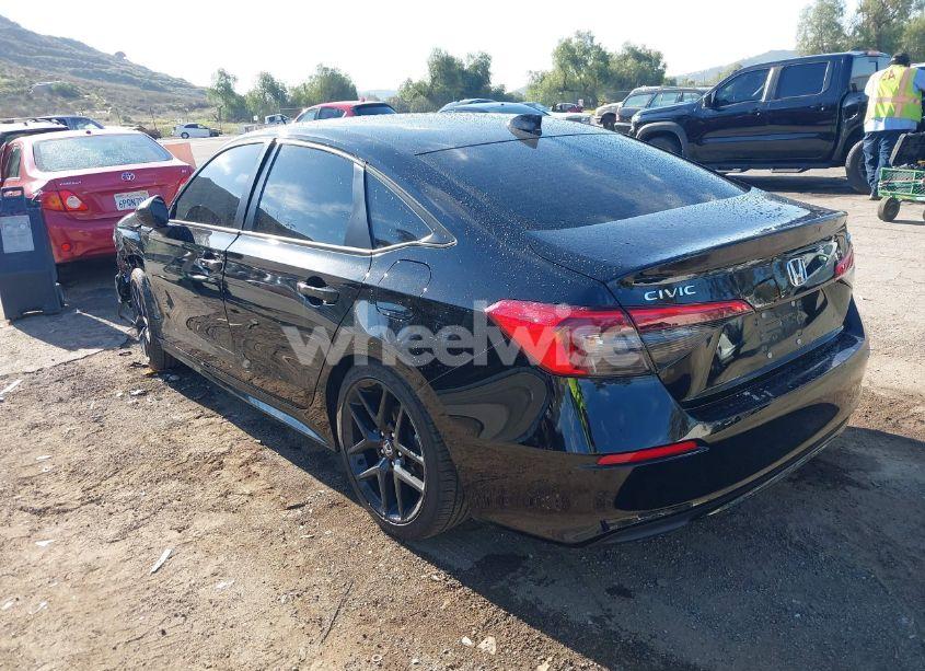 Photo 3 of 2024 Honda Civic SPORT (VIN 2HGFE2F52RH572255)