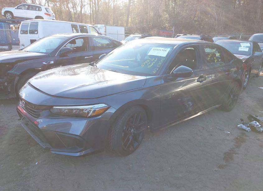 Photo 2 of 2022 Honda Civic SPORT (VIN 2HGFE2F53NH512110)