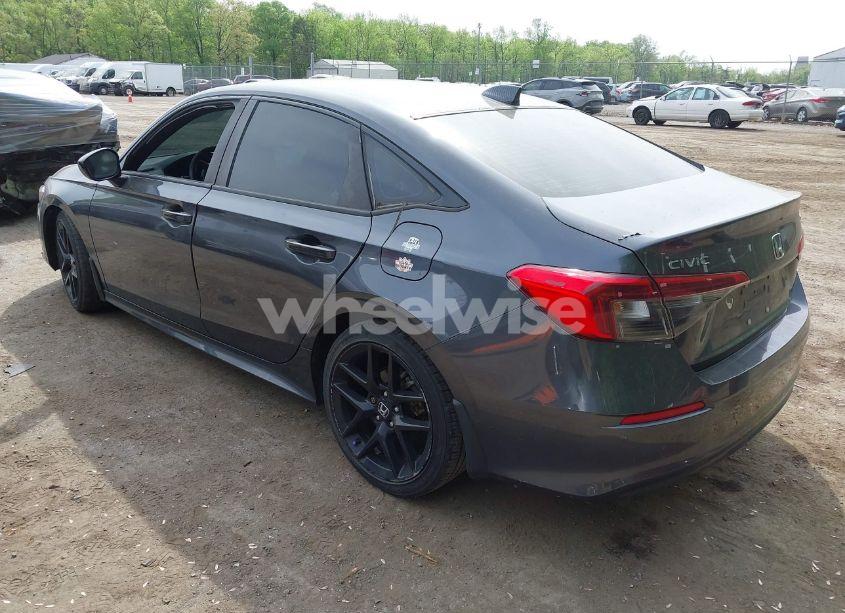 Photo 3 of 2022 Honda Civic SPORT (VIN 2HGFE2F53NH512821)