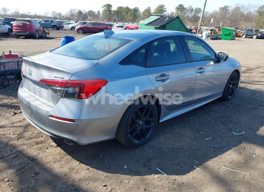 Photo 4 of 2022 Honda Civic SPORT (VIN 2HGFE2F53NH521227)
