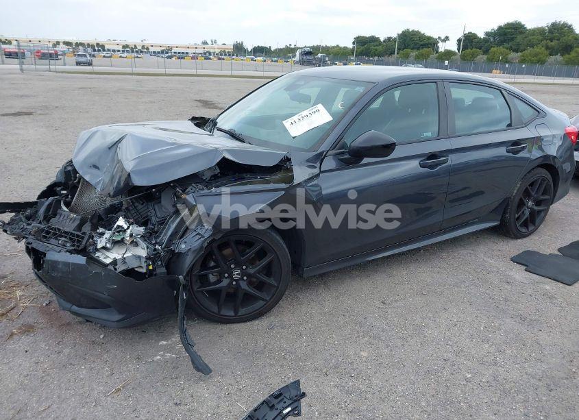 Photo 2 of 2022 Honda Civic SPORT (VIN 2HGFE2F53NH521664)