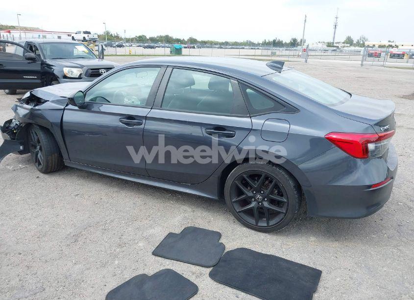 Photo 3 of 2022 Honda Civic SPORT (VIN 2HGFE2F53NH521664)