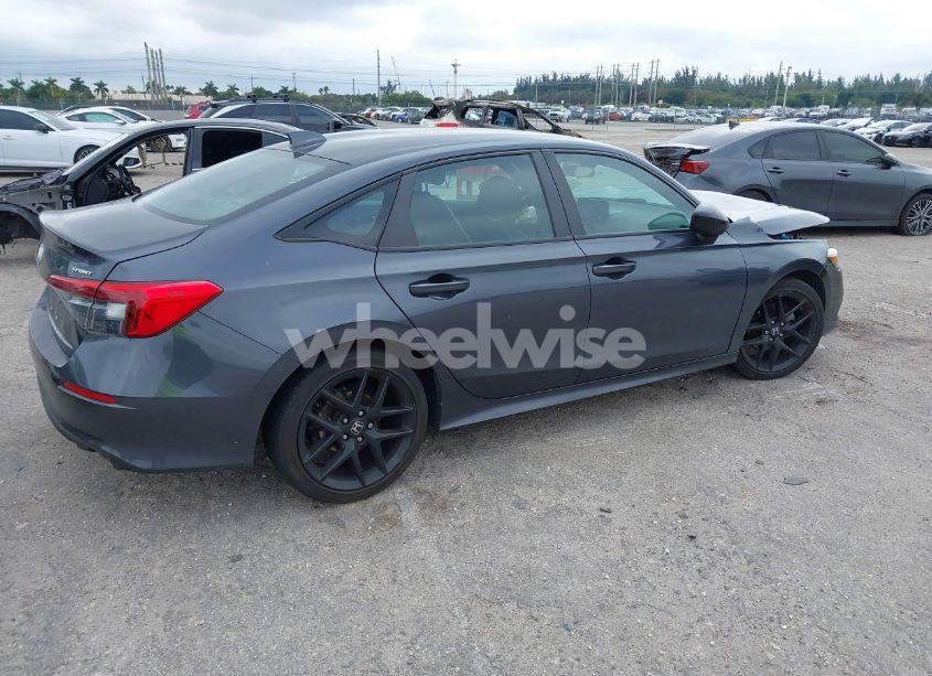Photo 4 of 2022 Honda Civic SPORT (VIN 2HGFE2F53NH521664)