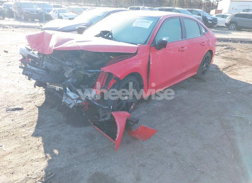 Photo 2 of 2022 Honda Civic SPORT (VIN 2HGFE2F53NH524807)