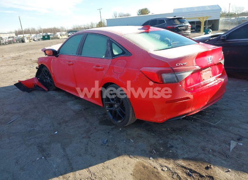 Photo 3 of 2022 Honda Civic SPORT (VIN 2HGFE2F53NH524807)