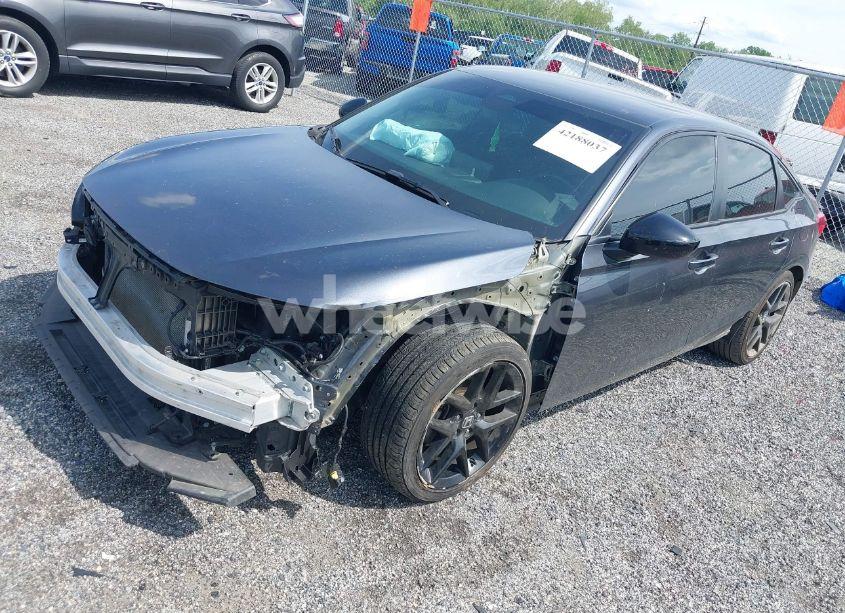 Photo 2 of 2022 Honda Civic SPORT (VIN 2HGFE2F53NH537296)