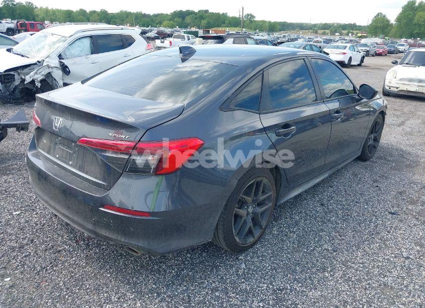 Photo 4 of 2022 Honda Civic SPORT (VIN 2HGFE2F53NH537296)