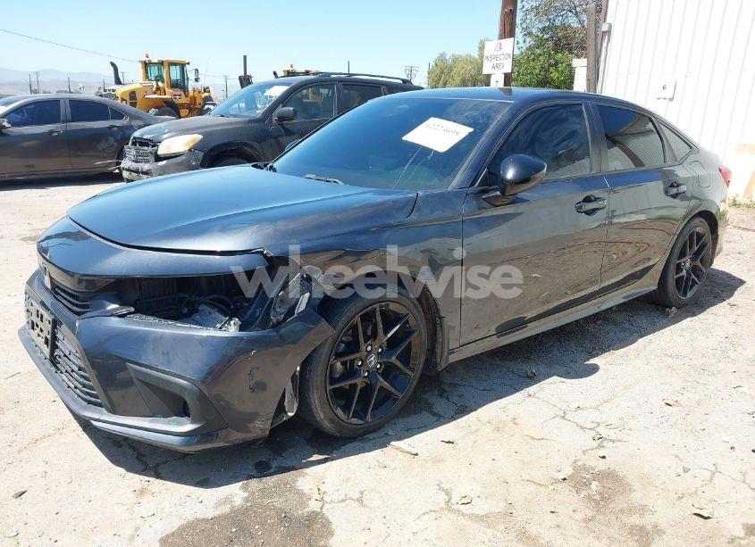 Photo 2 of 2022 Honda Civic SPORT (VIN 2HGFE2F53NH553594)