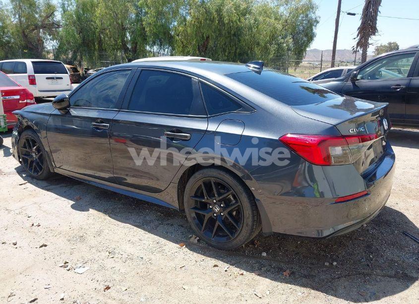 Photo 3 of 2022 Honda Civic SPORT (VIN 2HGFE2F53NH553594)