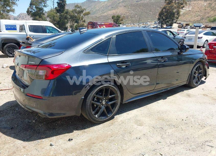 Photo 4 of 2022 Honda Civic SPORT (VIN 2HGFE2F53NH553594)