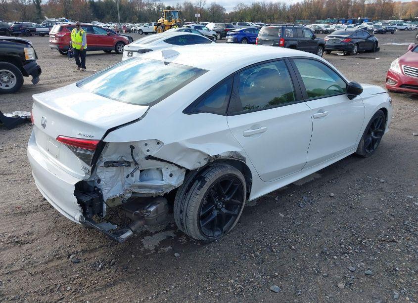 Photo 4 of 2022 Honda Civic SPORT (VIN 2HGFE2F53NH564563)