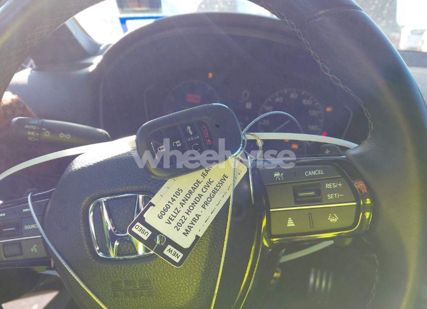 Photo 11 of 2022 Honda Civic SPORT (VIN 2HGFE2F53NH566068)
