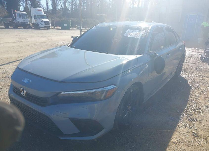 Photo 2 of 2022 Honda Civic SPORT (VIN 2HGFE2F53NH573389)
