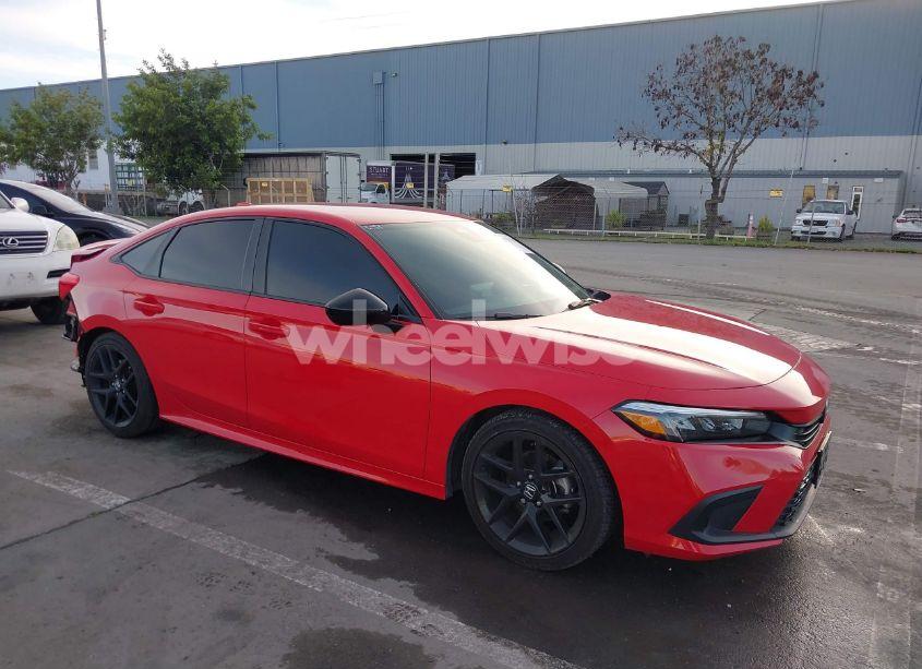 2022 Honda Civic SPORT (VIN 2HGFE2F53NH575904) main photo