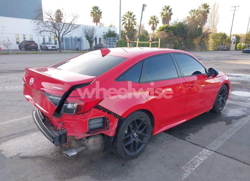 Photo 4 of 2022 Honda Civic SPORT (VIN 2HGFE2F53NH575904)