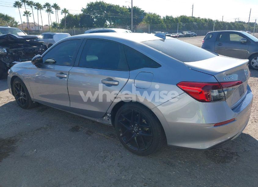 Photo 3 of 2022 Honda Civic SPORT (VIN 2HGFE2F53NH577605)