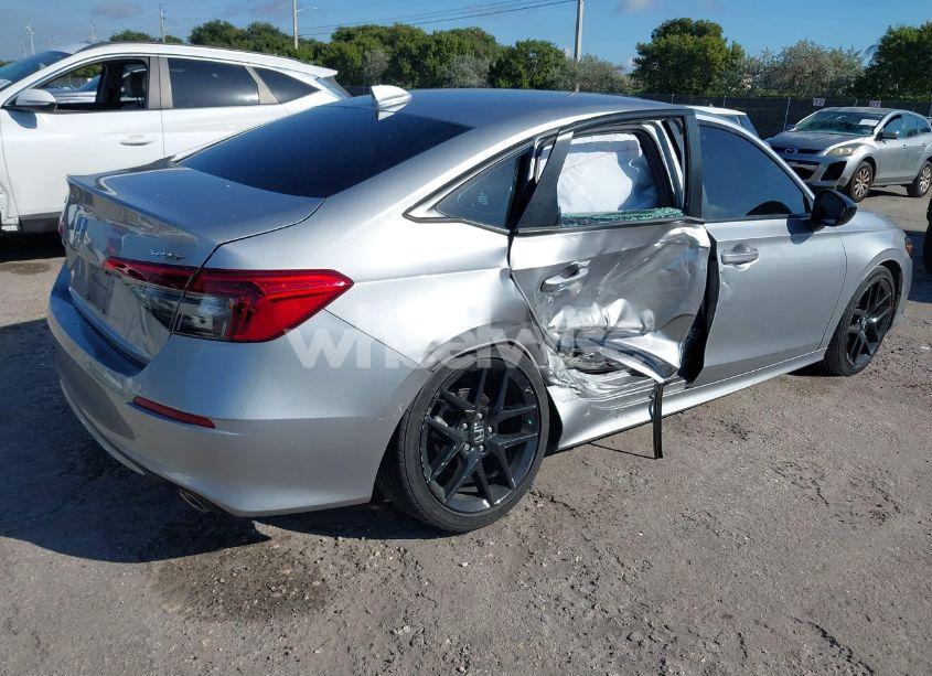 Photo 4 of 2022 Honda Civic SPORT (VIN 2HGFE2F53NH577605)