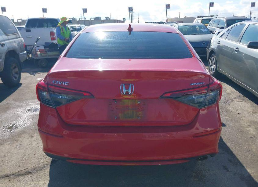 Photo 16 of 2022 Honda Civic SPORT (VIN 2HGFE2F53NH582724)