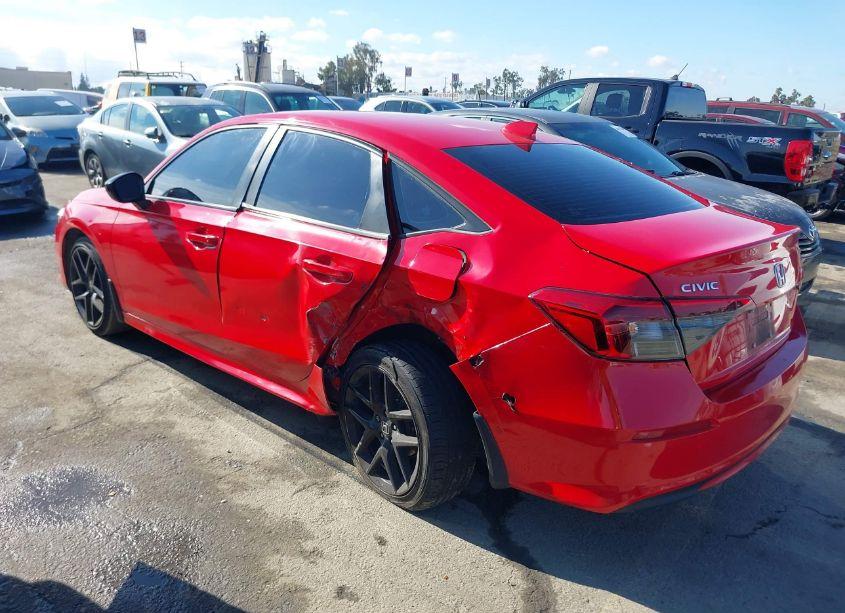 Photo 3 of 2022 Honda Civic SPORT (VIN 2HGFE2F53NH582724)