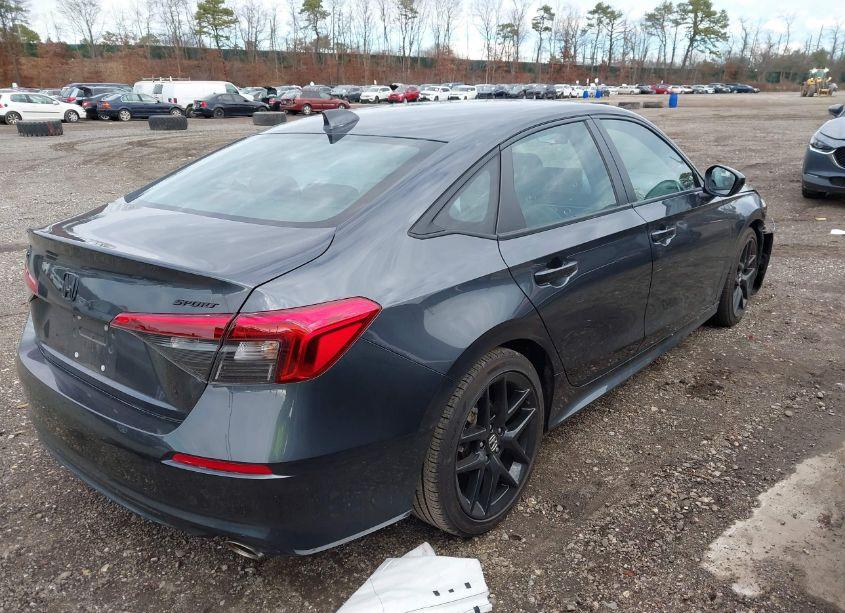 Photo 4 of 2022 Honda Civic SPORT (VIN 2HGFE2F53NH592413)