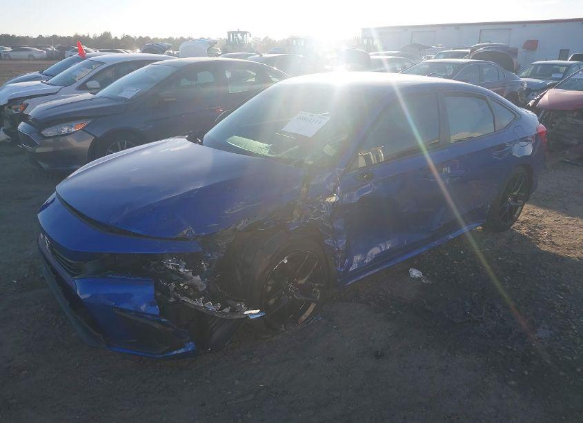 Photo 2 of 2022 Honda Civic SPORT (VIN 2HGFE2F53NH607525)