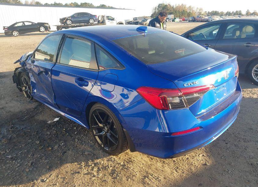 Photo 3 of 2022 Honda Civic SPORT (VIN 2HGFE2F53NH607525)