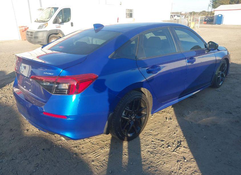 Photo 4 of 2022 Honda Civic SPORT (VIN 2HGFE2F53NH607525)