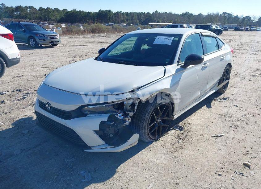 Photo 2 of 2022 Honda Civic SPORT (VIN 2HGFE2F53NH609677)