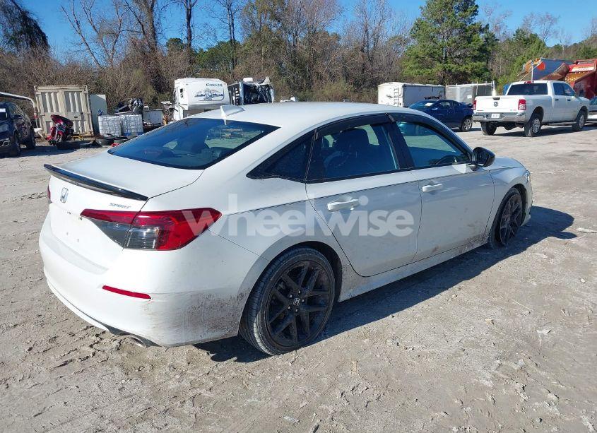 Photo 4 of 2022 Honda Civic SPORT (VIN 2HGFE2F53NH609677)