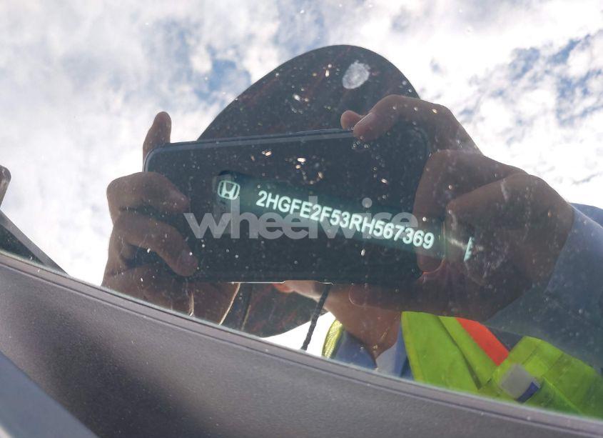 Photo 9 of 2024 Honda Civic SPORT (VIN 2HGFE2F53RH567369)