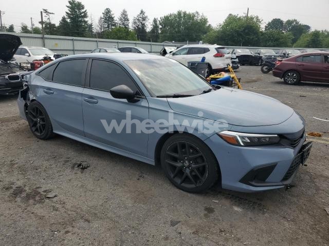 Photo 5 of 2022 HONDA CIVIC SPORT (VIN 2HGFE2F54NH501309)