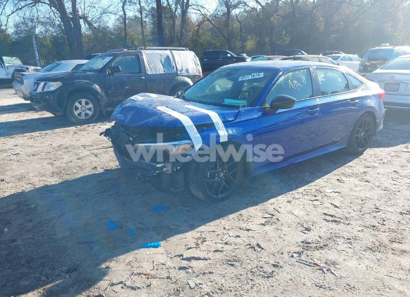 Photo 2 of 2022 Honda Civic SPORT (VIN 2HGFE2F54NH521043)