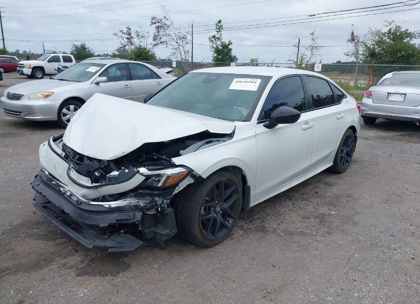Photo 2 of 2022 Honda Civic SPORT (VIN 2HGFE2F54NH530471)