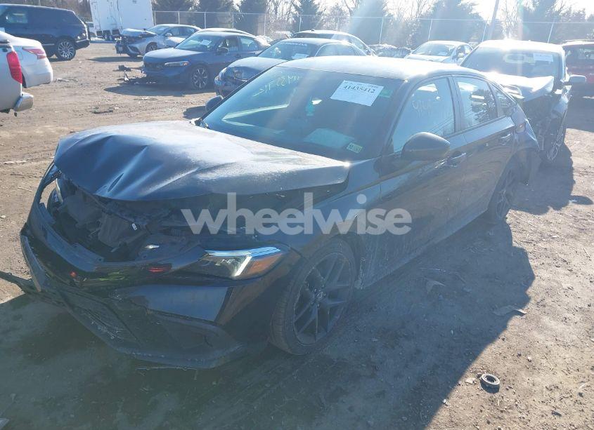 Photo 2 of 2022 Honda Civic SPORT (VIN 2HGFE2F54NH533919)